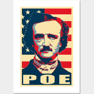 Edgar Allan Poe Politica Propaganda Pop Art Posters and Art